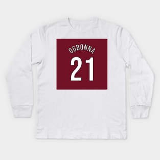 Ogbonna 21 Home Kit - 22/23 Season Kids Long Sleeve T-Shirt